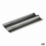 Plateau Pain Métal Gris foncé Acier au carbone (16 x 2,5 x 38 cm) (12 Unités) 83,99 €