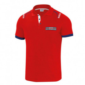 Polo à manches courtes homme Sparco Martini Racing Rouge (Taille M) 76,99 €