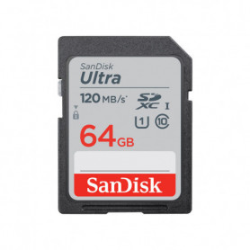 Carte Mémoire Micro SD avec Adaptateur SanDisk SDSDUNR 64 GB 24,99 €