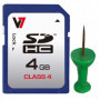 Carte Mémoire Micro SD avec Adaptateur V7 VASDH4GCL4R-2E 15,99 €