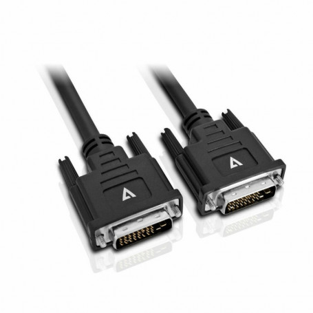 Câble DVI V7 V7DVIDVI-5M-BLK-1E  Noir 5 m 25,99 €