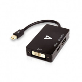 Adaptateur Mini DisplayPort vers VGA/DVI/HDMI V7 V7MDP-DPDVIHDMI-1E  Noir 24,99 €