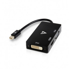 Adaptateur Mini DisplayPort vers VGA/DVI/HDMI V7 V7MDP-VGADVIHDMI-1E Noir 27,99 €