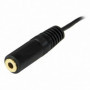 Câble Rallonge Jack (3,5 mm) Startech MU12MF        3,7 m Noir 14,99 €