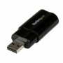 Carte Son Externe USB Startech ICUSBAUDIOB Noir 33,99 €