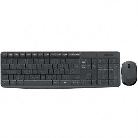 LOGITECH Ensemble Clavier Souris MK235 - Sans Fil - AZERTY 48,99 €