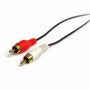 Câble Audio Jack (3,5 mm) vers 2 RCA Startech MU3MMRCA       0,9 m Noir 15,99 €