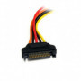 Câble dAlimentation Startech SATAPOWEXT12 18,99 €