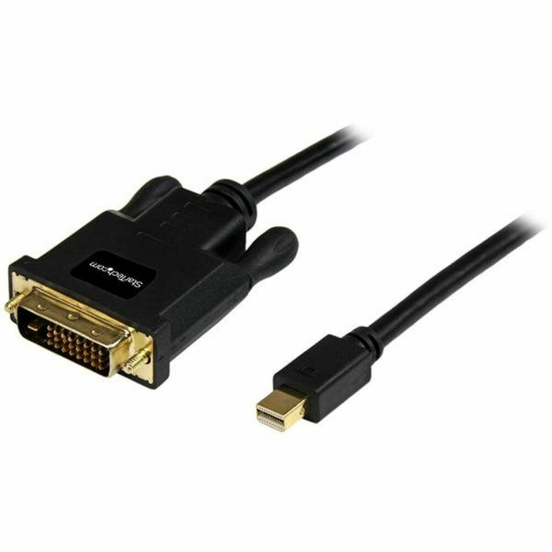 Adaptateur Mini DisplayPort vers DVI Startech MDP2DVImm6B (1,8 m) Noir 1.8 m