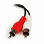 Câble Audio Jack (3,5 mm) vers 2 RCA Startech MUFMRCA       Noir 0,15 m 13,99 €