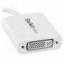 Adaptateur USB C vers DVI Startech CDP2DVIW       Blanc 47,99 €