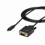 Câble USB C vers VGA Startech CDP2VGAMM2MB     (2 m) Noir 61,99 €