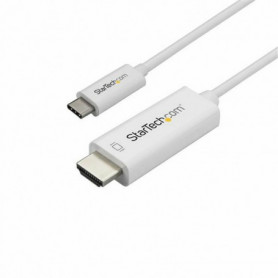 Adaptateur USB C vers HDMI Startech CDP2HD1MWNL     Blanc 1 m 55,99 €