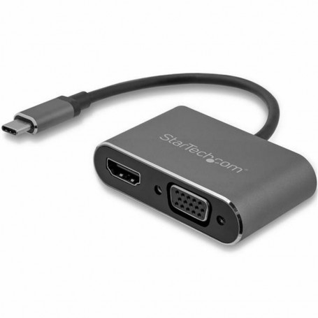 Adaptateur USB C vers VGA/HDMI Startech CDP2HDVGA      Noir 69,99 €