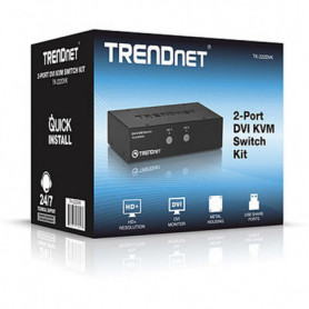 Switch KVM Trendnet TK-222DVK 209,99 €