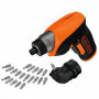 Tournevis Electrique 3.6V BLACK+DECKER (Livré en Boite Métallique + 20 Embouts v 57,99 €