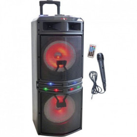 Enceinte lumineuse karaoké - INOVALLEY - MS02-XXL-N - Bluetooth 5.0 - 1000W 289,99 €