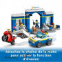 LEGO City 60370 La Course-Poursuite au Poste de Police. Voiture en Jouet et Moto 41,99 €