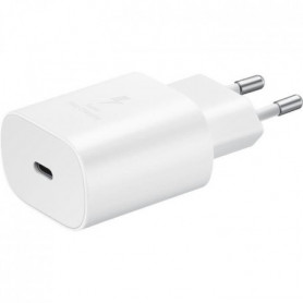 Chargeur secteur RAPIDE - 25W - SAMSUNG - Port USB Type C (sans câble) - Blanc 34,99 €