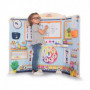 SMOBY SCHOOL - Salle de classe Smoby -Triptyque avec tubes en métal et 4 pieds - 149,99 €