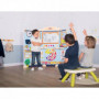 SMOBY SCHOOL - Salle de classe Smoby -Triptyque avec tubes en métal et 4 pieds - 149,99 €