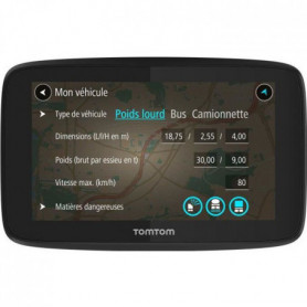 TomTom GO Professional 620 - GPS poids lourds 6 pouces. cartographie Europe 49 p 419,99 €