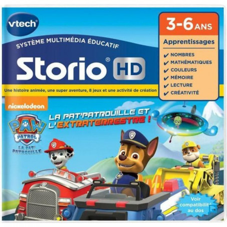 VTECH - Jeu Éducatif Storio - Pat' Patrouille 34,99 €