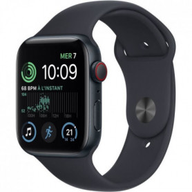Apple Watch SE GPS (2e génération) + Cellular - 44mm - Boîtier Midnight Aluminiu 469,99 €