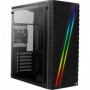 Aerocool STREAK - Boîtier PC ATX RGB - Panneau Latéral - Ventilateur 80mm 109,99 €