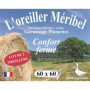 DODO Lot de 2 Oreillers MERIBEL Plumettes 60x60cm 122,99 €