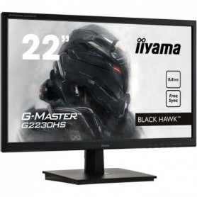 Ecran PC Gamer - IIYAMA G-Master Black Hawk G2230HS-B1 - 21.5 FHD - Dalle TN - 0 179,99 €