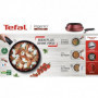 TEFAL L3989502 INGENIO DAILY CHEF Rouge Surprise Set 10 pieces. revetement antia 159,99 €