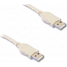 Cable USB 2.0 Hi-Speed. type A mâle / type A mâle. 1m80