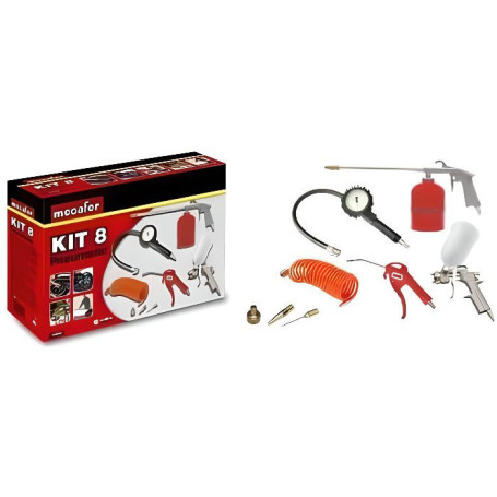 MECAFER Kit d'accessoires air comprimé 8 pieces 85,99 €