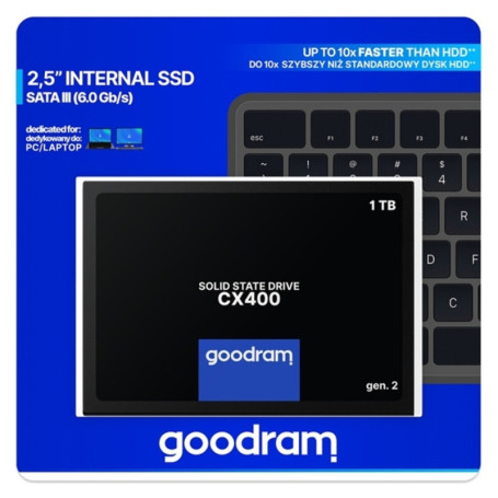 Disque dur GoodRam CX400 gen.2 SSD 1 TB SATA III 99,99 €