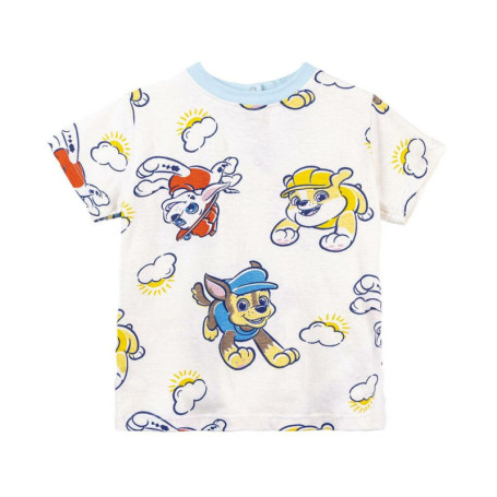 T shirt à manches courtes The Paw Patrol Beige 20,99 €