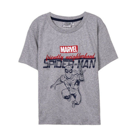 T shirt à manches courtes Spiderman Enfant Gris 22,99 €