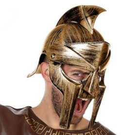 Casque romain Gladiateur Doré 45,99 €