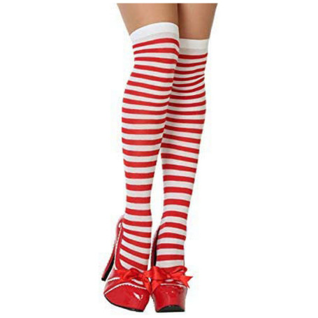 Collants de déguisement Striped Taille unique Rouge 12,99 €