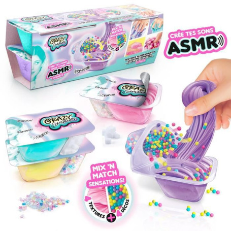 CANAL TOYS - Crazy Sensations ASMR Kit de 4 textures satisfaisantes 36,99 €