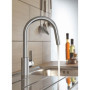 GROHE Robinet de cuisine évier Get. robinet avec douchette extractible. bec en f 199,99 €