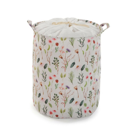 Panier à linge Versa Fleurs Polyester Textile (38 x 48 x 38 cm) 133,99 €