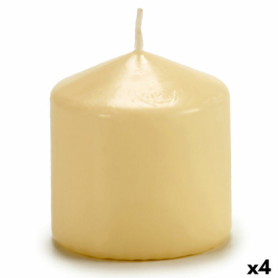 Bougie Crème Cire (7 x 7,8 x 7 cm) (4 Unités) 23,99 €