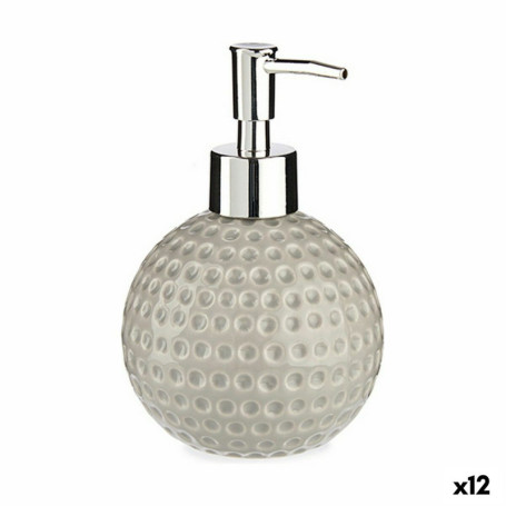 Distributeur de Savon Golf Céramique Gris Métal 12 Unités (300 ml) 81,99 €