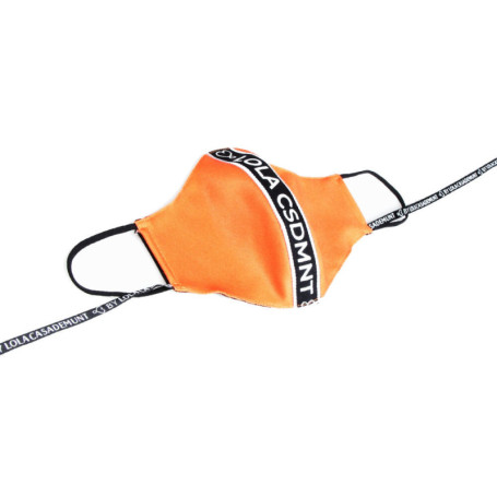 Masque en tissu hygiénique réutilisable Lola Casademunt Orange Avec logo 29,99 €