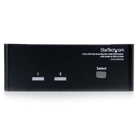 Commutateur KVM avec 2 Ports Startech SV231DDVDUA 259,99 €