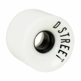 roues Dstreet DST-SKW-0004 59 mm Blanc