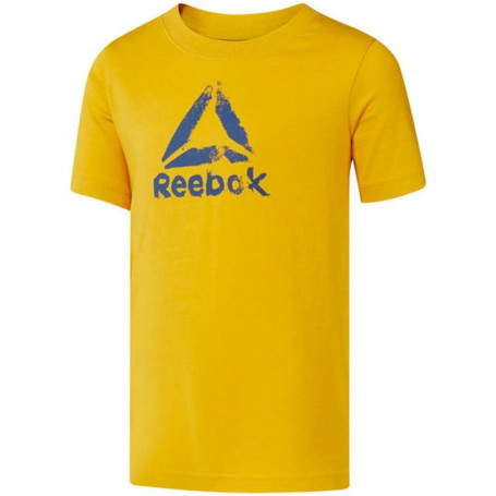 T-shirt à manches courtes enfant Reebok Elemental Jaune 26,99 €
