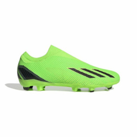 Chaussures de Football pour Adultes Adidas X Speedportal 3 Laceless Vert citron