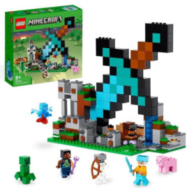 LEGO Minecraft 21244 L'Avant-Poste de l'Épée. Jouet. et Figurines Creeper. Squel 58,99 €